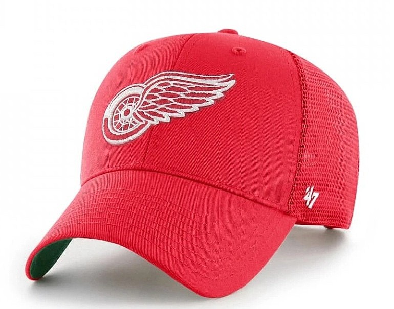 šiltovka 47 Brand NHL Detroit Red Wings Branson '47 MVP Trucker - Red