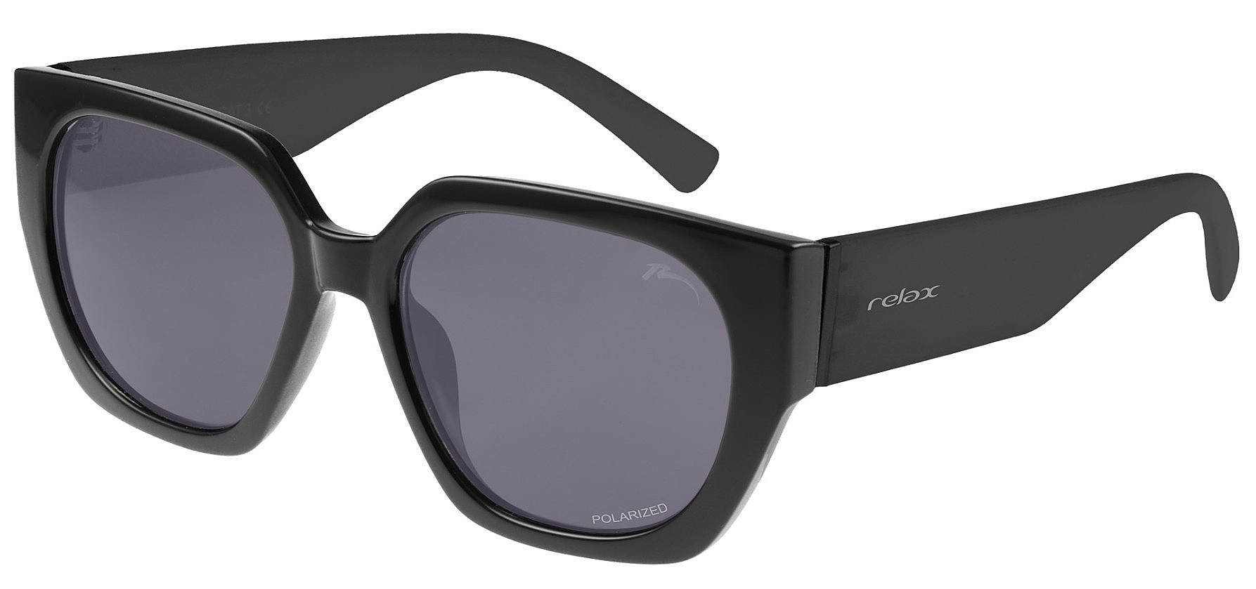 des lunettes Relax Adel - R0368A/Gloss Black/Grey Gradient/Polarized - women´s