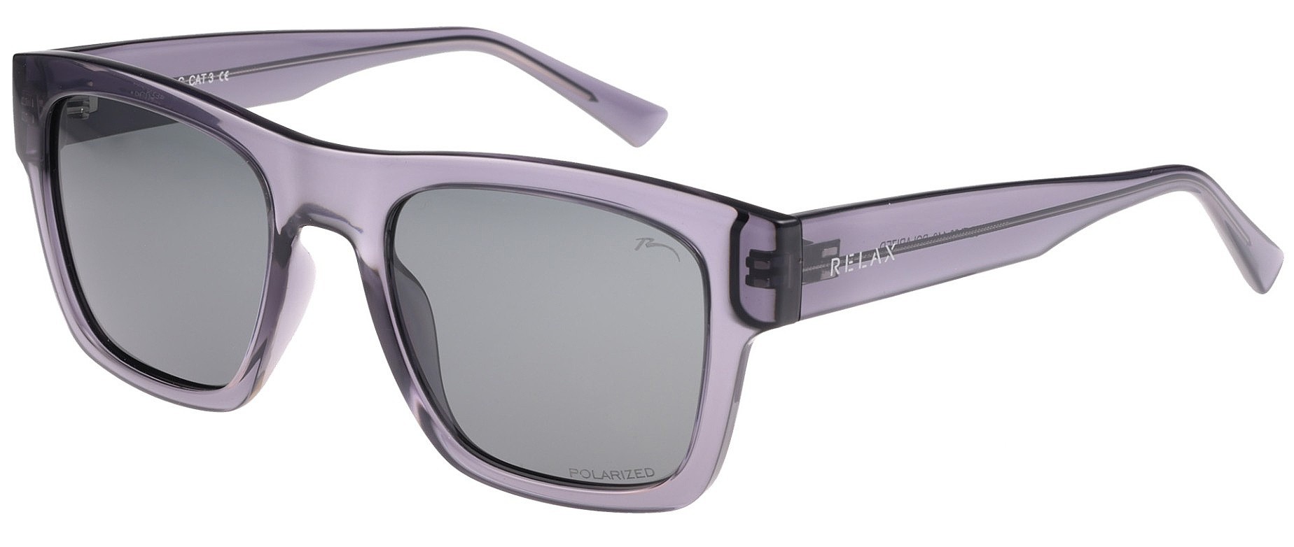 des lunettes Relax Arden - R2361C/Gloss Grey/Green/Polarized