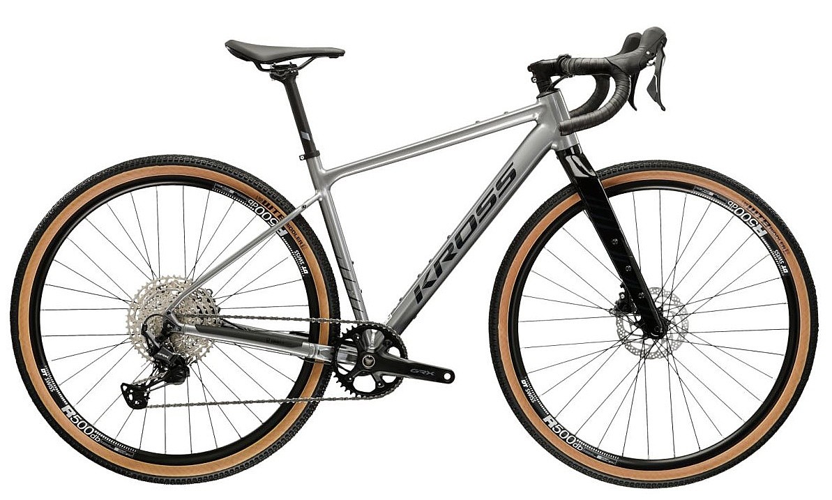 roată Kross Esker 5.0 GRX 28" - Grey/Graphite Gloss