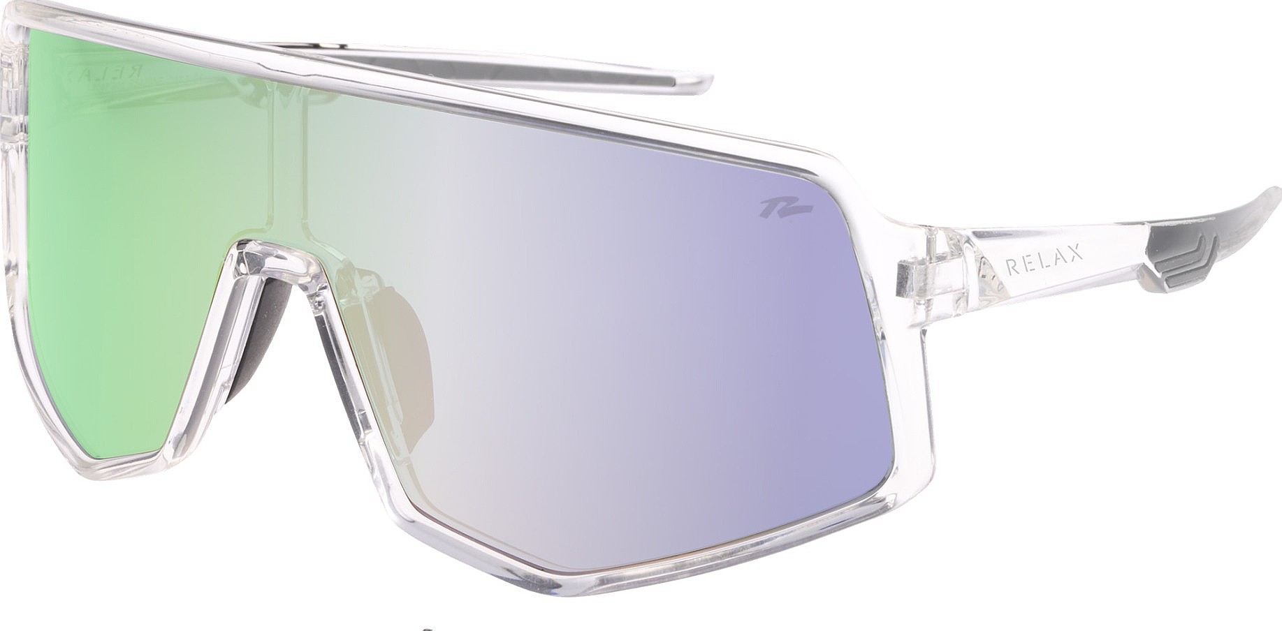 des lunettes Relax Langeland - R5423N/Gloss Clear/Grey/Inferno Platinum