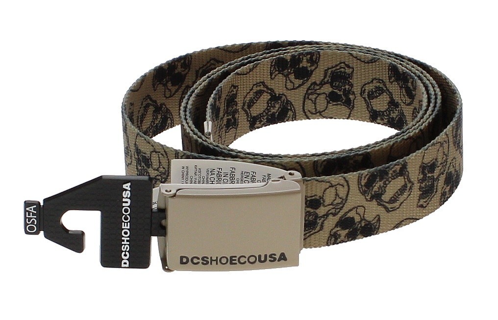 cinturón DC Web 3 - XKCC/Crockery Skully Print - men´s