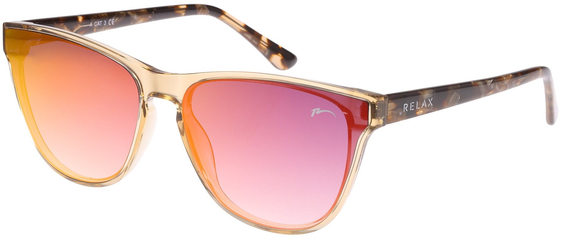 Brille Relax Fleur - R0370A/Gloss Brown/Grey/Inferno Platinum - women´s