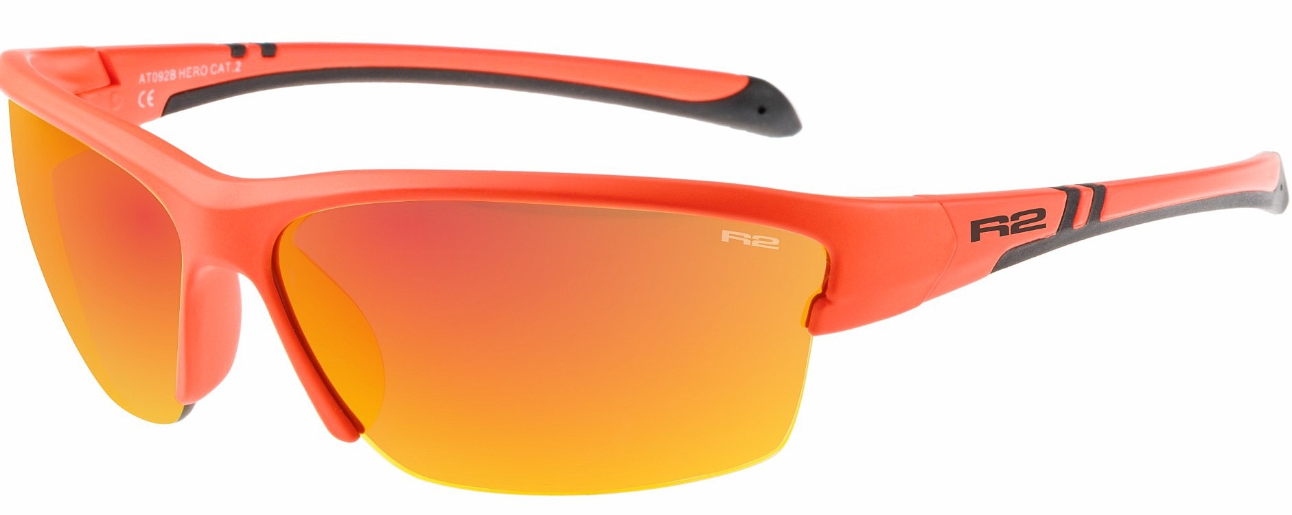 очки R2 Hero - AT092B/Matte Neon Orange/Brown/Orange Chrome - kid´s