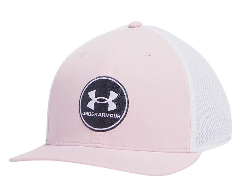 casquette Under Armour Iso-Chill Drive Low Stretch - Prime Pink/White - men´s
