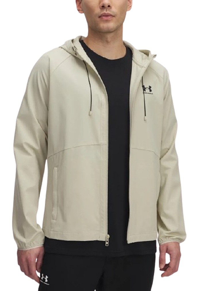 bunda Under Armour Vibe Woven - Khaki Base/Black - men´s