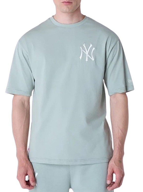 T-shirt New Era League Essential MLB New York Yankees - Everest Green - men´s