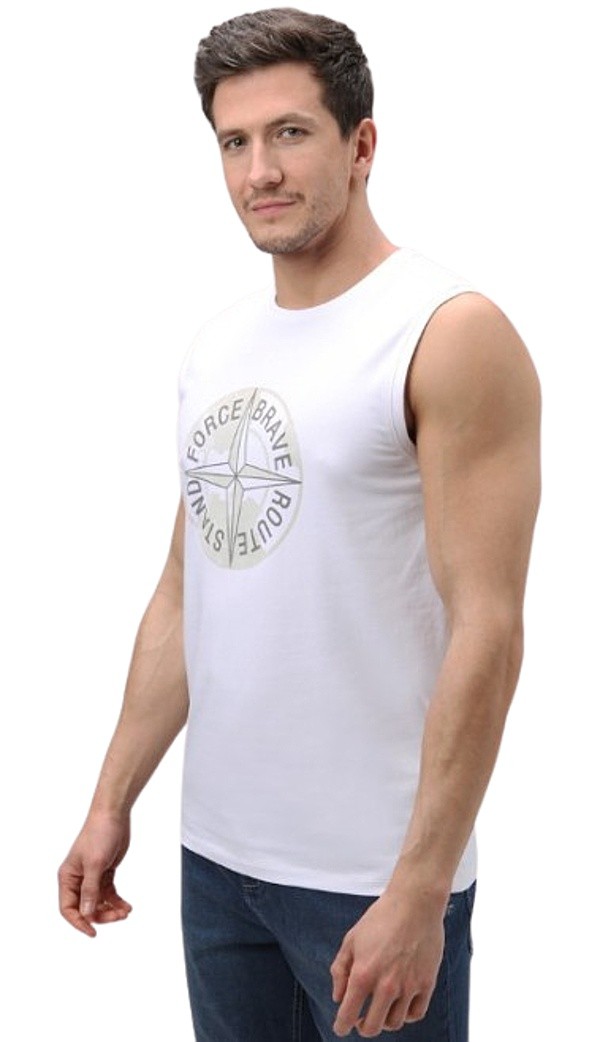 top Loap Altranic - A14A/Bright White - men´s