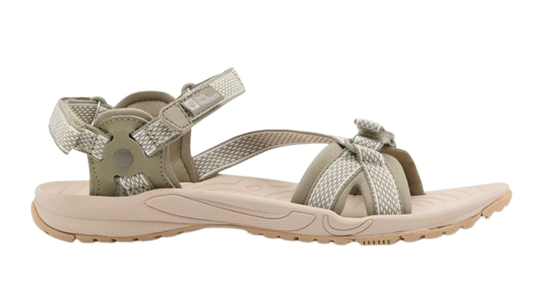 buty Jack Wolfskin Lakewood Ride Sandal W - Stone