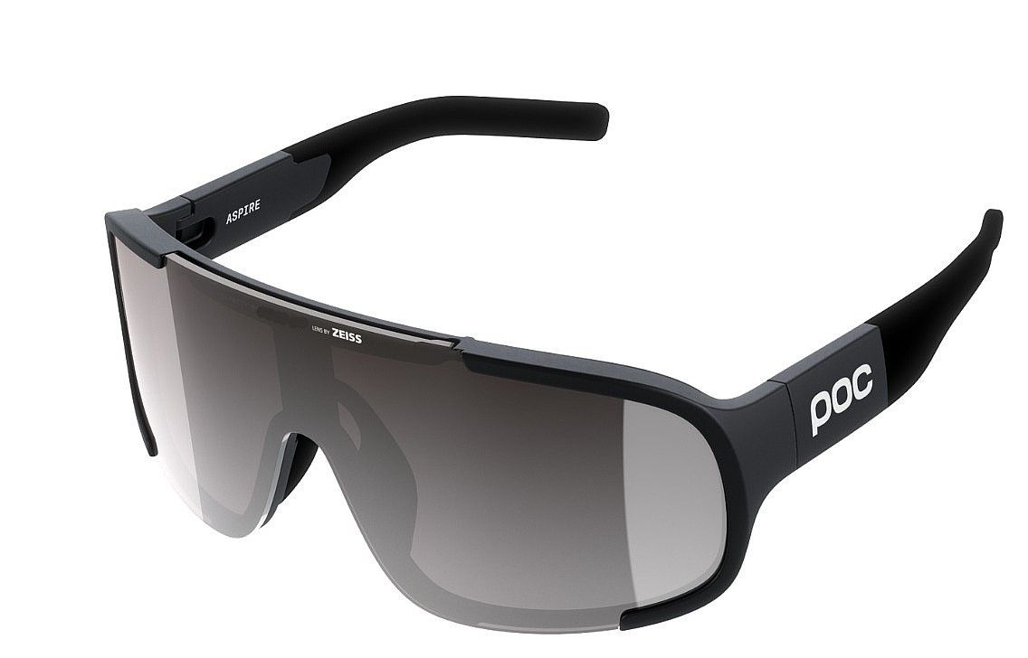 okuliare Poc Aspire - Uranium Black/Clarity Universal/Partly Sunny Grey