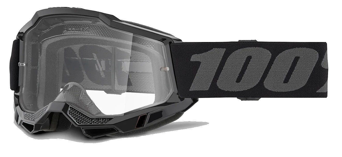gafas 100% Accuri 2 - Black/Clear - unisex junior
