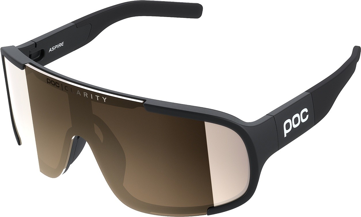 brýle Poc Aspire - Uranium Black/Clarity Trail/Partly Sunny Silver