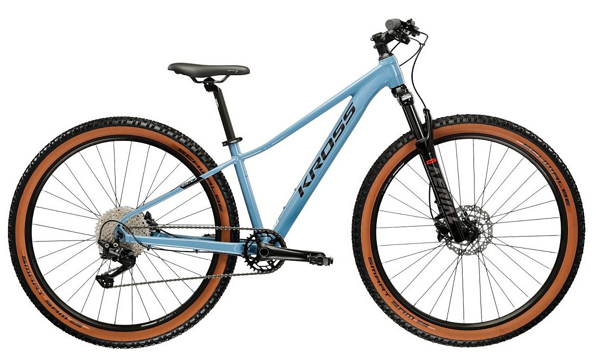 vélo Kross Level JR 6.0 27.5" - Blue/Black - unisex junior