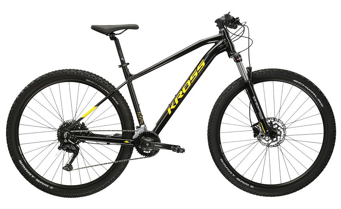 vélo Kross Level 2.0 29" - Black/Yellow
