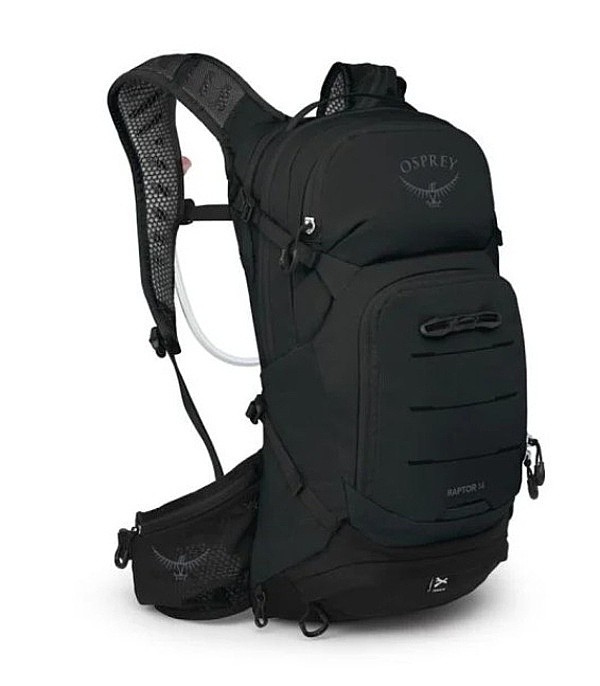 ruksak Osprey Raptor 14 - Black - men´s