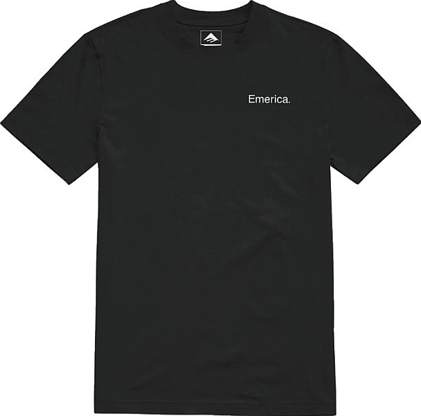 camisa Emerica Lockup - Black - men´s