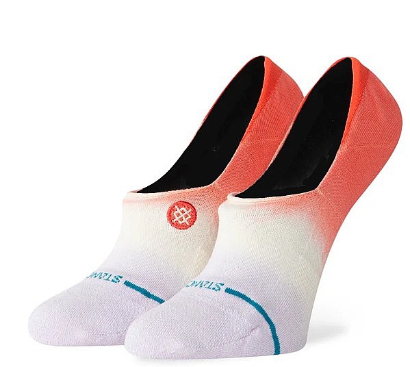 носки Stance Double Dip No Show - Coral - women´s