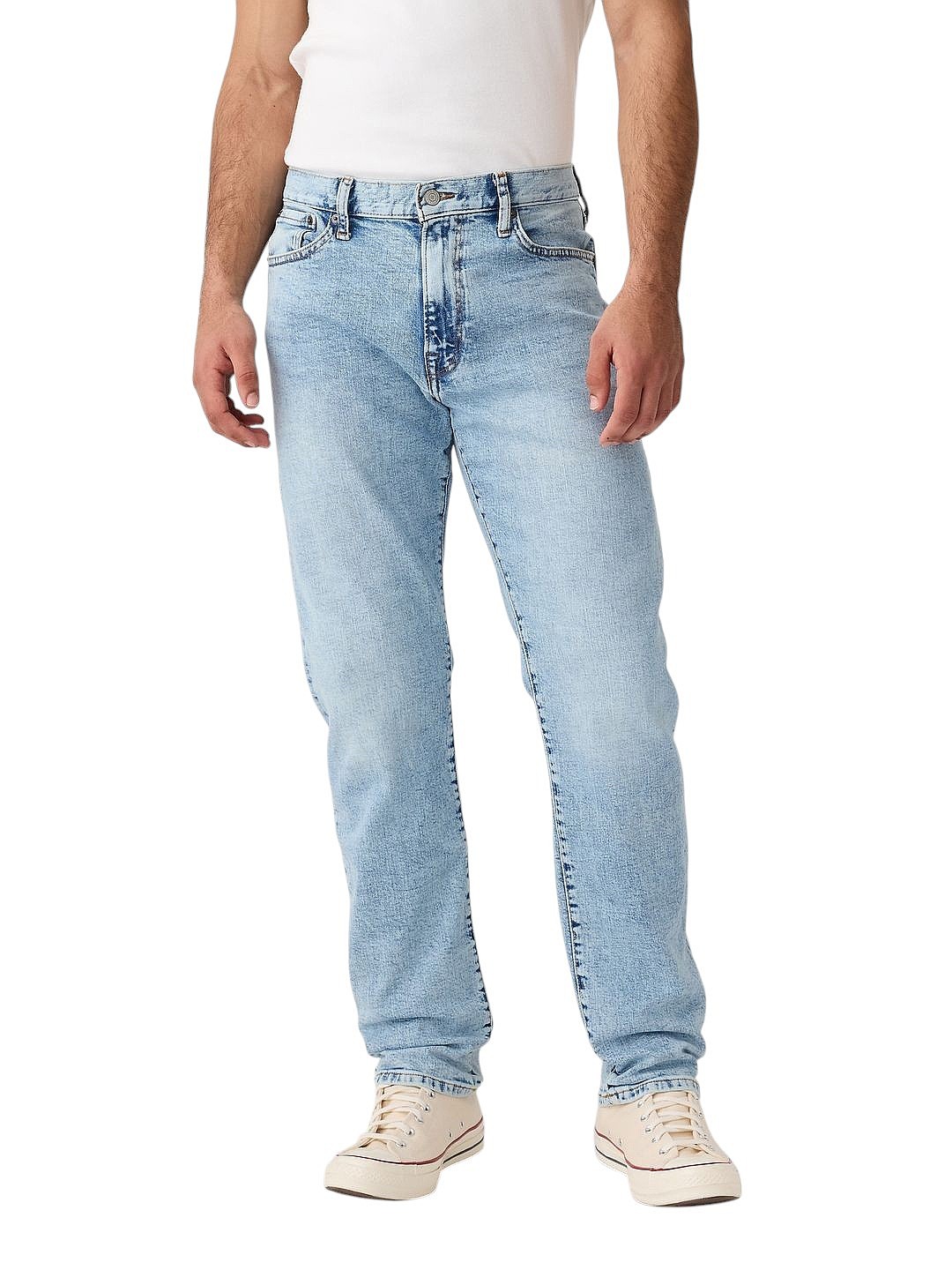 джинсы GAP Straight GapFlex Germanotta - Light Wash - men´s