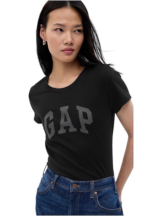 tričko GAP Logo GAP CLSC - True Black