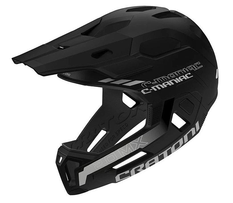 cască Cratoni C-Maniac 2.0 MX - Black Matt