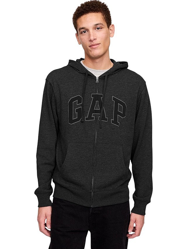 mikina GAP Logo GAP French Terry Zip - Heritage B85 - men´s