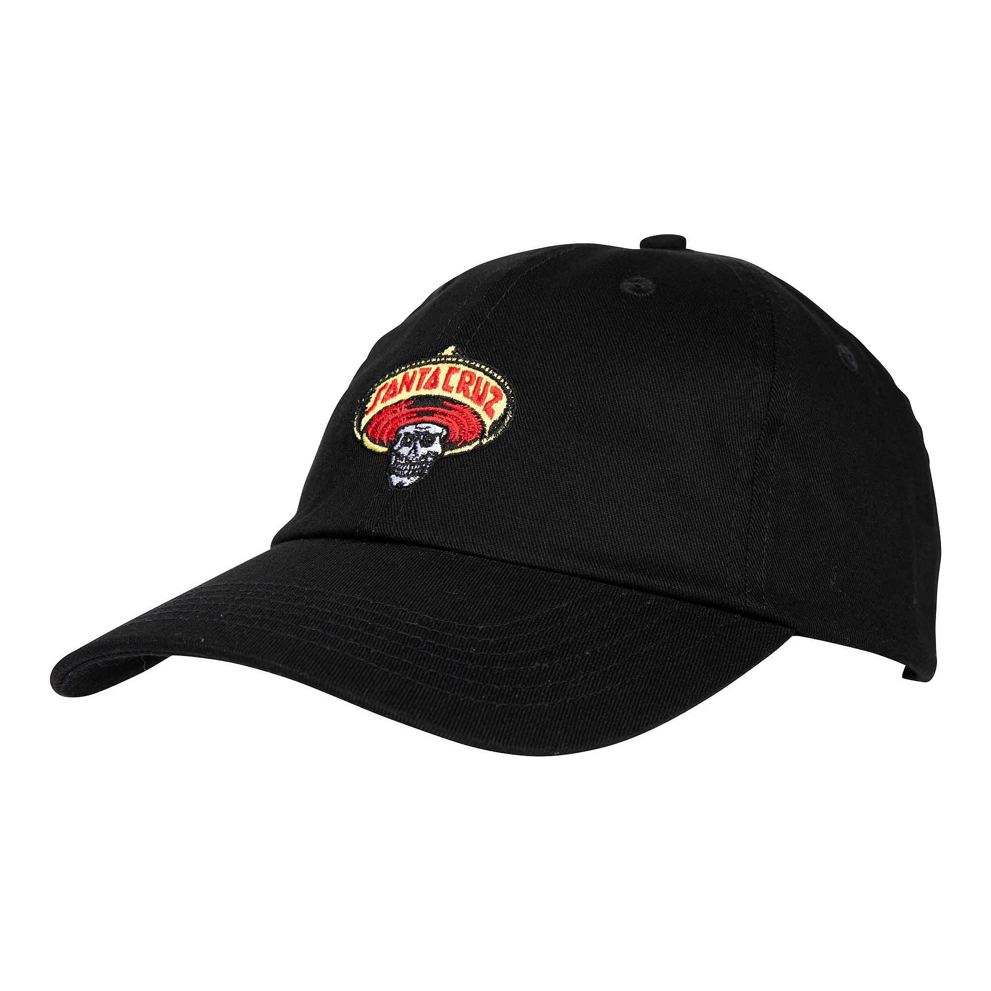 cap Santa Cruz Guzman Skull - Black