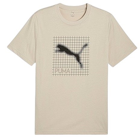 camisa Puma Puma Tech Graphic - Desert Dust - men´s