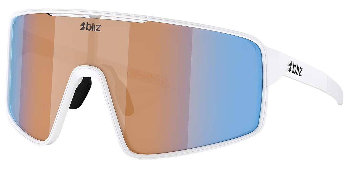 okuliare Bliz P001 - 701510/Matte White/NON Coral/Orange Mirror Blue