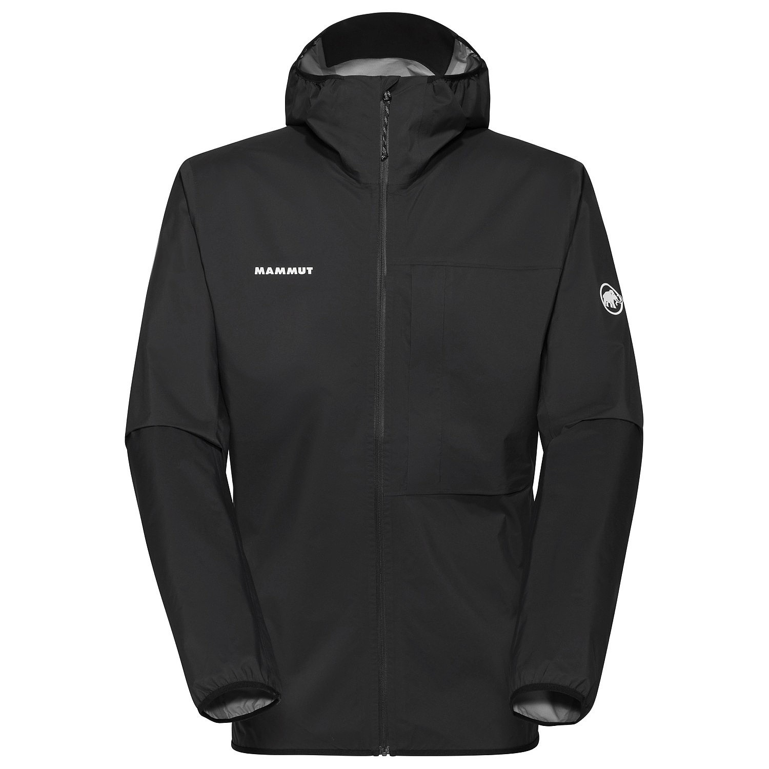 Jacke Mammut Ducan Light HS Hooded - Black - men´s