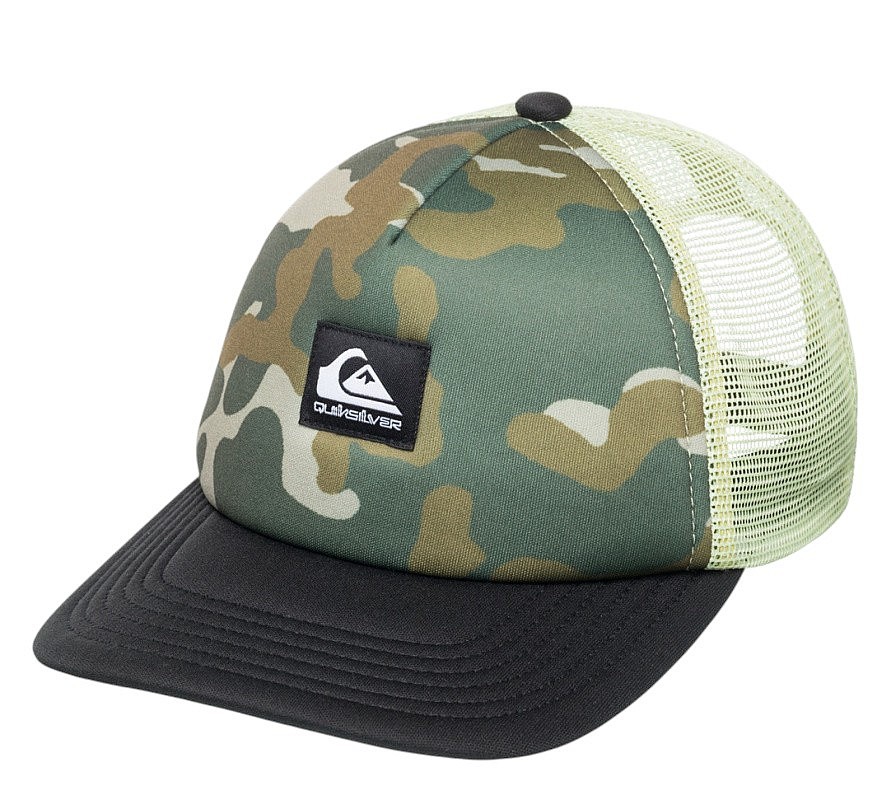 dziecięca czapka z daszkiem Quiksilver Emu Coop Trucker Child - CRE0/Grape Leaf