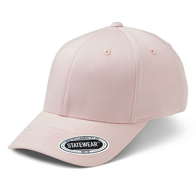 šiltovka Statewear State Baseball Ex Band - Light Pink