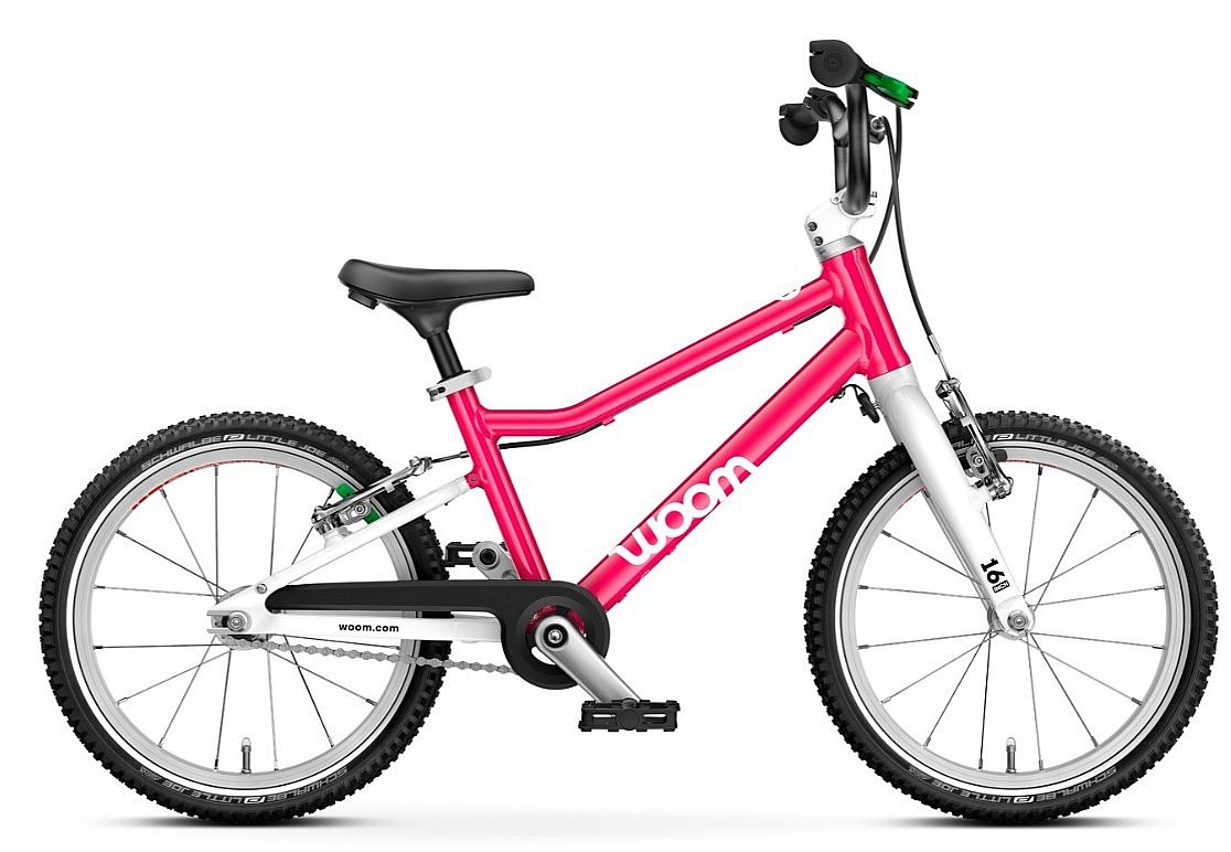 bicykel Woom 3 Go 16" - Hot Pink - kid´s