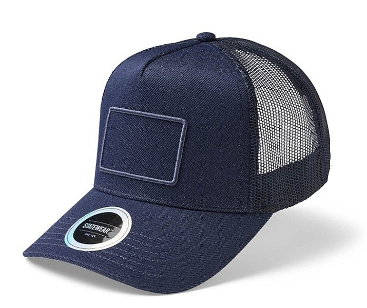 gorra con visera Statewear Walter Trucker - Navy