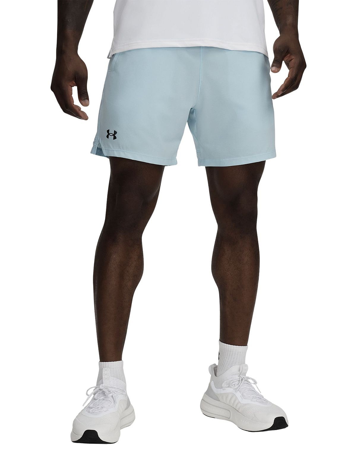 шорты Under Armour Vanish Woven 6in - Stream/Black - men´s