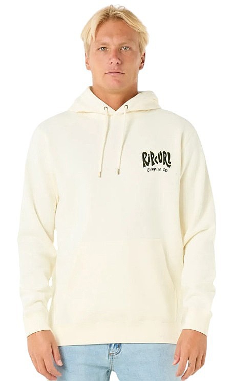 felpa Rip Curl Shield Hood - Bone - men´s
