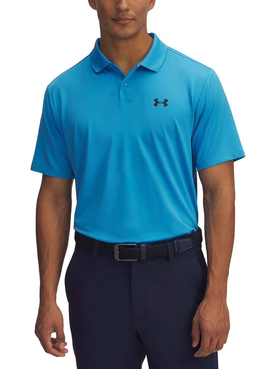 tričko Under Armour Matchplay Polo - Ether Blue/Midnight Navy - men´s
