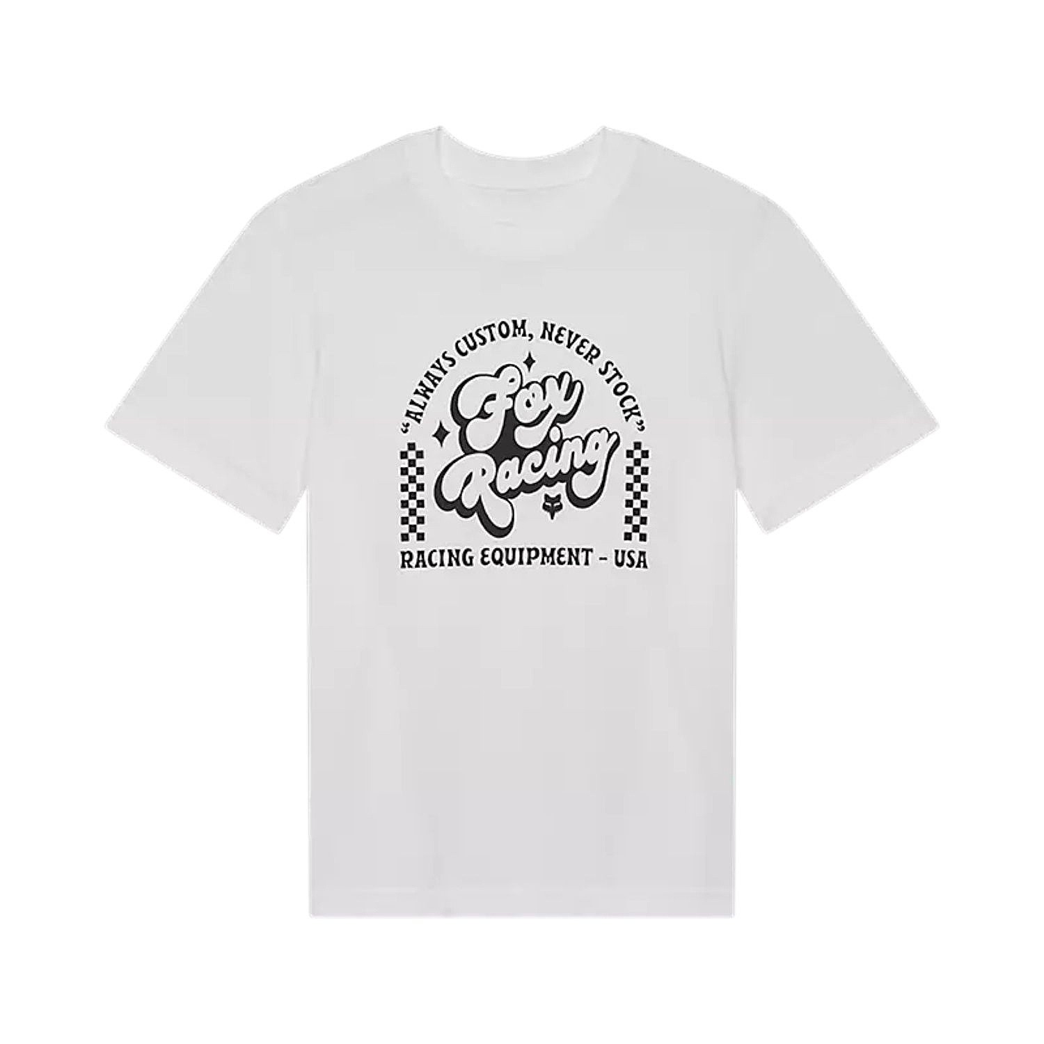 T-shirt Fox Never Stock - White