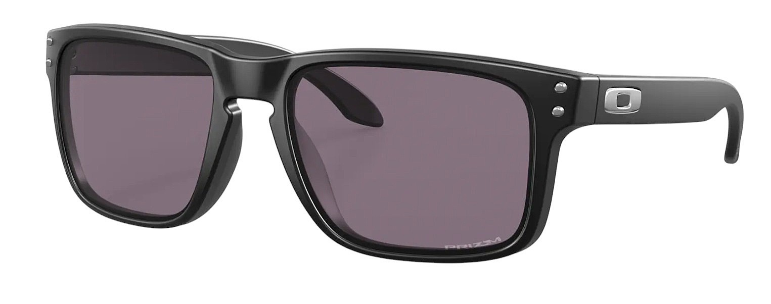 Brille Oakley Holbrook S - Matte Black/Prizm Grey