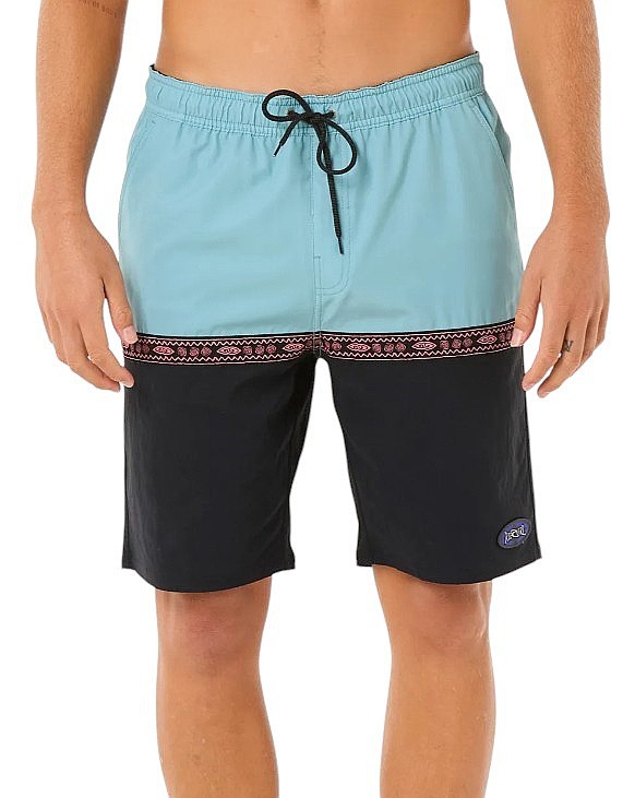 плавательные шорты Rip Curl Raw Energy Split Volley - Black - men´s
