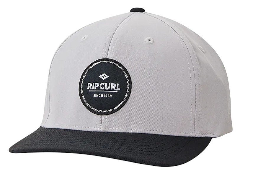 gorra con visera Rip Curl Routine Flexfit - Grey Marle - men´s