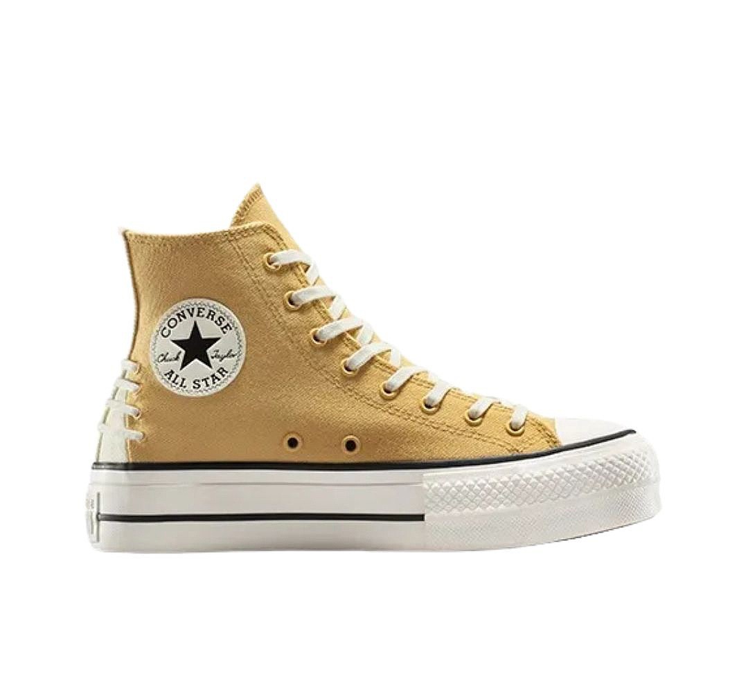 topánky Converse Chuck Taylor All Star Lift Hi - A12551/Sandy Shore/Egret/Black - women´s
