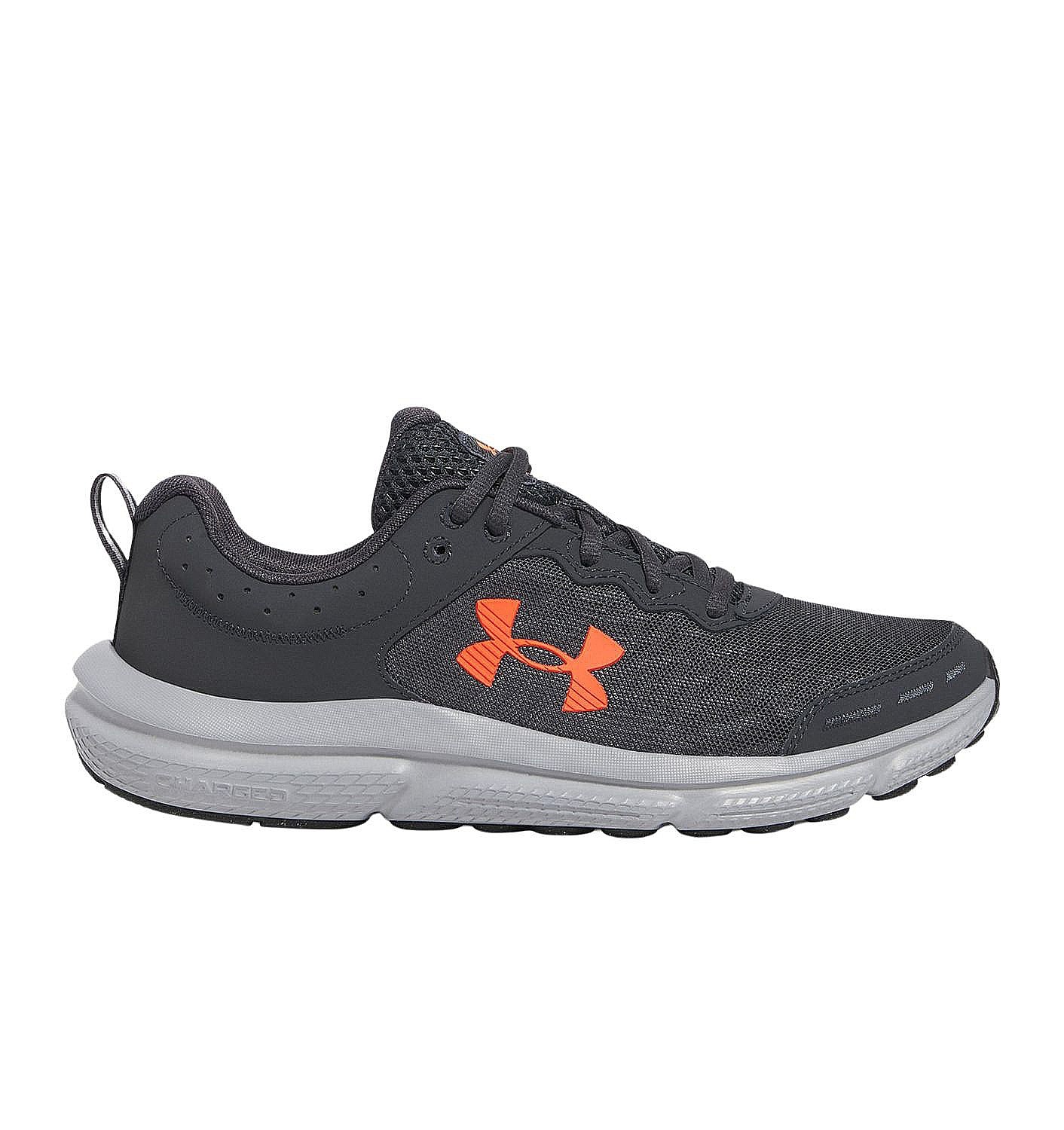 chaussures Under Armour Charged Assert 10 - Anthracite/Ares Red - men´s