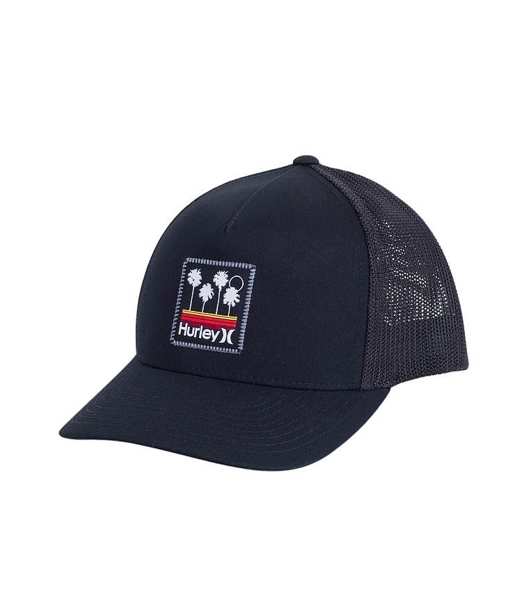 cap Hurley Sundays Trucker - Black
