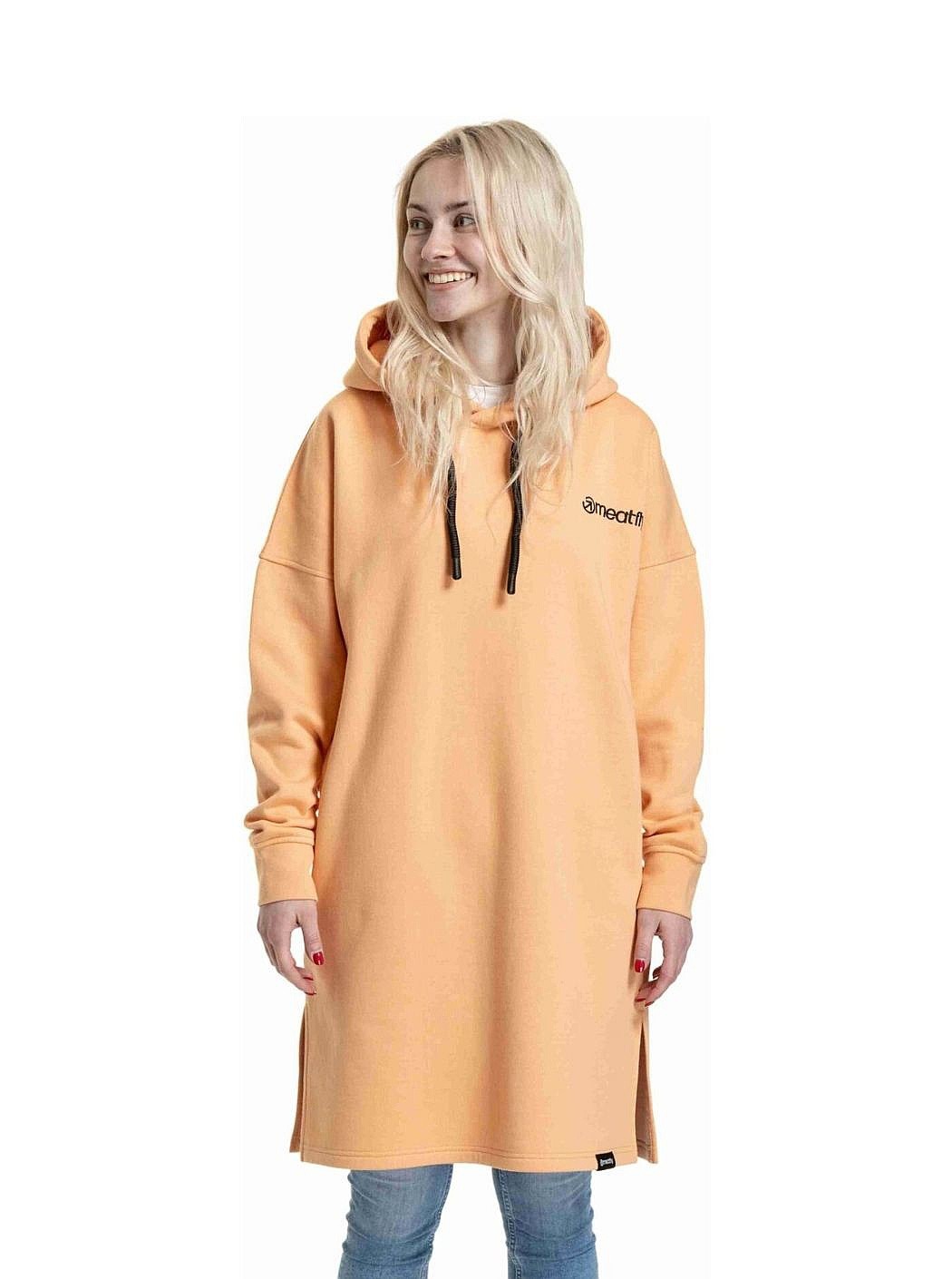 Sweatshirt Meatfly Zyra - Peach Nougat - women´s