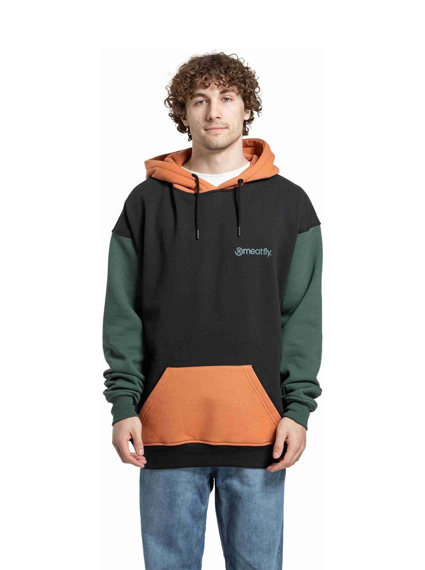 sweat-shirt Meatfly Fry - Green/Sunbrun