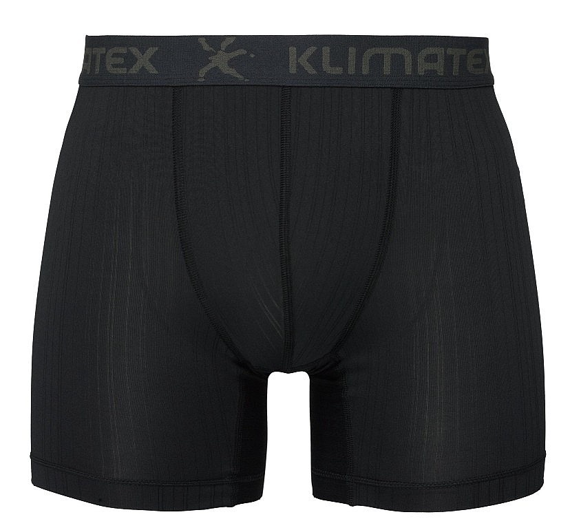 Boxershorts Klimatex Rune Mid Silktouch - Black - men´s
