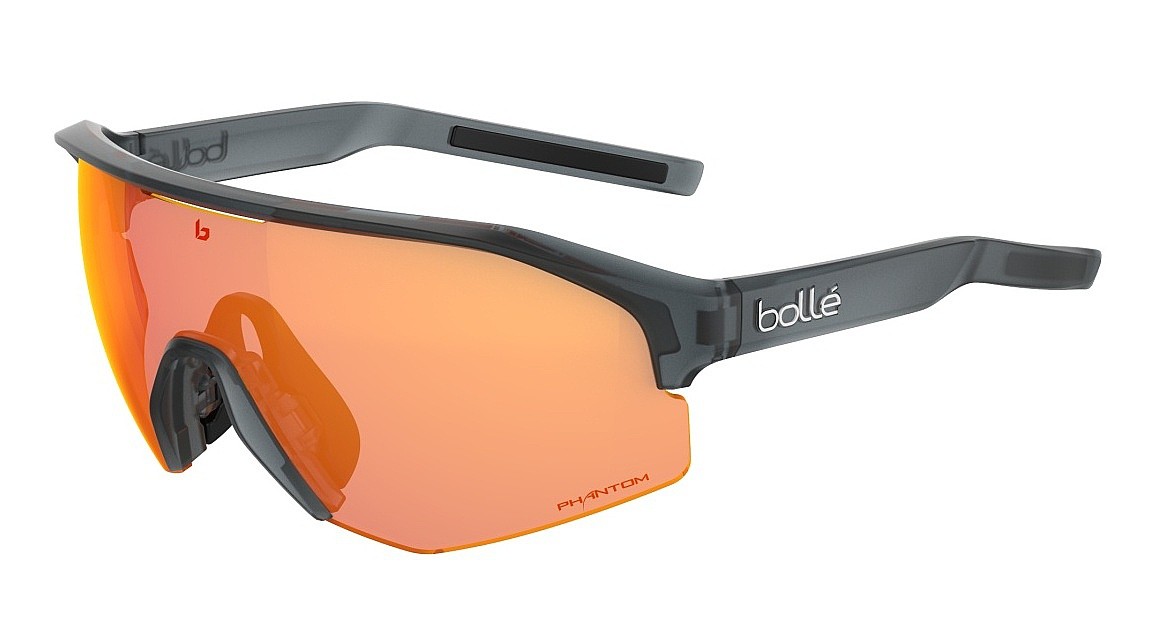 Brille Bollé Lightshifter XL - Black Frost/Phantom Brown Red Photochromic