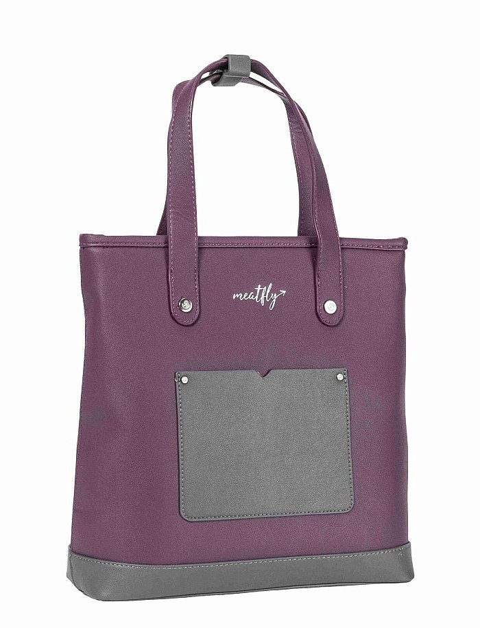 sac bandoulière  Meatfly Kerry - Plum/Dark Grey - women´s