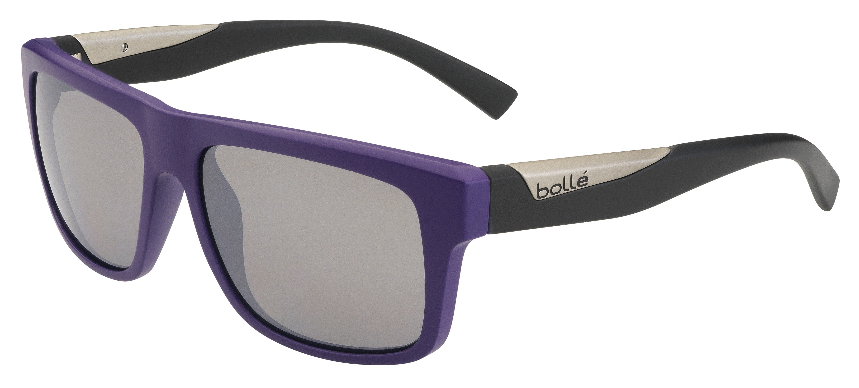 очки Bollé Clint - Matte Purple/Black/TNS Gun