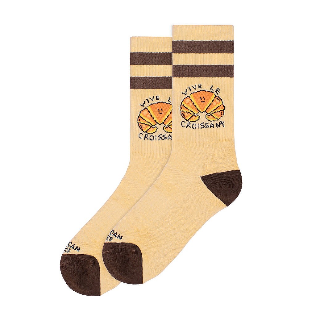 socks American Socks Mid High - Vive Le Croissant